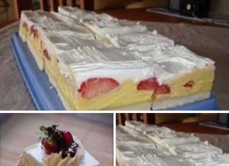 Glatka, prozračna i bogata voćnošću… predstavljena u obliku kriški za praktičnu pripremu.