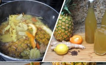 Revitalizirajući začinjeni sok od kore ananasa – ne bacajte koru!