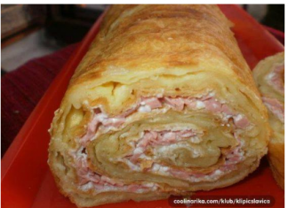VEČERA ILI RUČAK NA STOLU ZA POLA SATA! PREUKUSNA ROLAT PITA