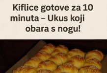 Prekrasne kiflice pripremljene za samo 10 minuta.