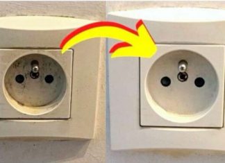 Trik za čišćenje prljave i ŽUTE električne utičnice (i da godinama izgleda kao nova)!