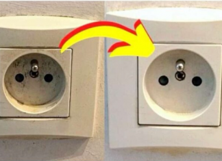 Trik za čišćenje prljave i ŽUTE električne utičnice (i da godinama izgleda kao nova)!