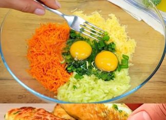 Nekomplicirani recept s tikvicama! Izuzetno je ukusan i hranjiv! Često ga pripremam!