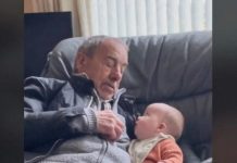 OSTAVILI SU BEBU NA TRENUTAK SA DEDOM: Kada su se vratili nisu mogli da vjeruju šta su zatekli!(VIDEO)