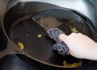 Izgrebana tava može ponovno izgledati kao nova sa samo jednim uobičajenim kuhinjskim predmetom koji svi posjeduju.