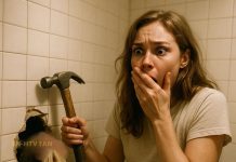 Svekar mi je rekao da razbijem pločicu u kupatilu — ono što sam pronašla iza zida promenilo je sve što sam znala o svom mužu