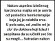 ‘Nakon uspešno izlečenog karcinoma majka mi je umrla’