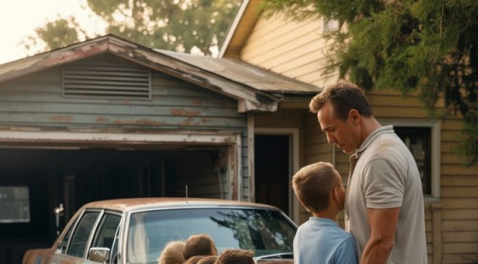 Usvojena djeca kupila su tati stari, rasklimani auto — ono što je pronašao unutra promijenilo je sve.