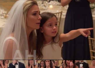 Tijekom mog vjenčanja, moja sedmogodišnja kći kroz suze je rekla: „Mama, pogledaj tatinu ruku! Ne želim novog tatu!” – Ono što sam vidjela ostavilo me u čistom šoku.