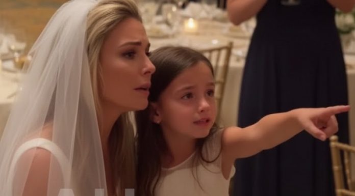 Tijekom mog vjenčanja, moja sedmogodišnja kći kroz suze je rekla: „Mama, pogledaj tatinu ruku! Ne želim novog tatu!” – Ono što sam vidjela ostavilo me u čistom šoku.