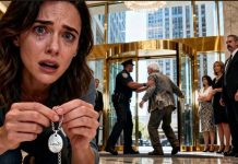 bogati stanari posmatrali sa samozadovoljnim izrazom. Pokušala sam da nateram sebe da odem… dok nisam videla šta je ispalo na mermerni pod: ogrlica.