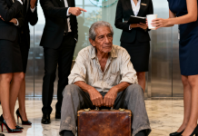 „JA SAM NOVI VLASNIK TVRTKE“, REKAO JE ČOVJEK U STAROJ ODJEĆI… RUGALI SU MU SE. KAZNA JE STIGLA!