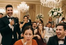 Na svadbi njenog sina poslužili su joj hladnu hranu, a sin se podsmešljivo nasmešio — ona je tiho izašla, a ujutru mu je poslala imejl.