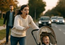 Kolica su se prevrnula, ali snimak sigurnosne kamere pokazao je nešto mnogo gore