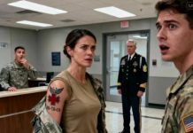 Mlad poručnik je naredio ženi u izbledeloj uniformi da skine uniformu. On se ukočio od užasa kada je video tetovažu na njenom ramenu — tajnu koje su se svi plašili…