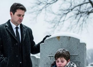 Poduzetnik posjećuje spomenik svojoj pokojnoj supruzi i naglo se zaustavlja kad ugleda dječaka kako sjedi pokraj njega…