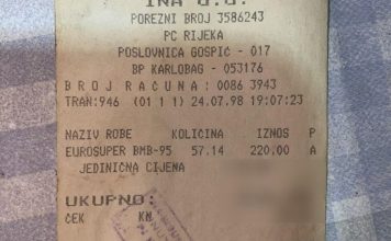 Čovjek je pronašao račun s benzinske iz 1998., šokirat će vas koliko je gorivo tada koštalo!