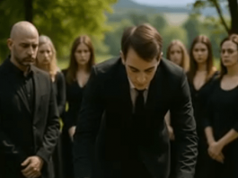 Sin je došao na majčinu sahranu samo zbog nasledstva, ali kada se nagnuo da se oprosti od nje, primetio je čudno pomeranje u sanduku.