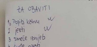 Žena je objavila popis svojih obaveza i nasmijala društvene mreže, morate vidjeti ovaj hit