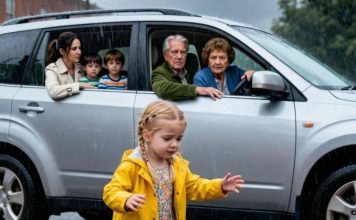 Prilikom preuzimanja, moji roditelji poveli su djecu moje sestre i odbili povesti moju kćer.Kad je došla do auta, moja joj je majka rekla da se pješice vrati kući unatoč pljusku. Moja šestogodišnja djevojčica preklinjala ih je, ali oni su otišli, ostavivši je mokru do kože i u suzama