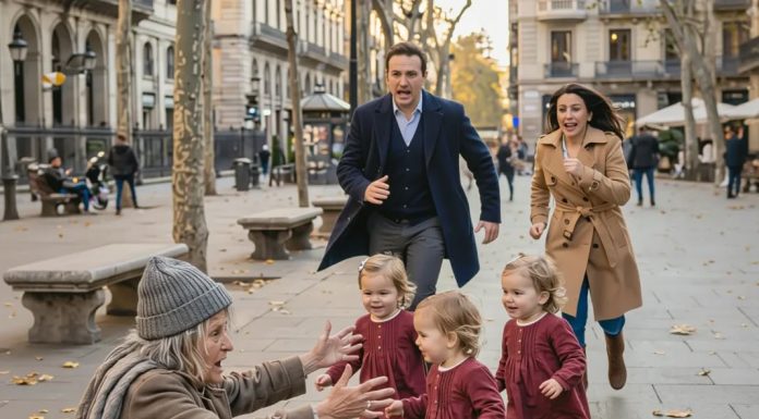 Tri slepe devojčice pozvale su beskućnicu „bakom” — a ono što je usledilo ostavilo je njihovog oca bez reči