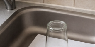 Nećete verovati šta se dešava ako ostavite okrenutu čašu i parče papira u sudoperi pre odmora