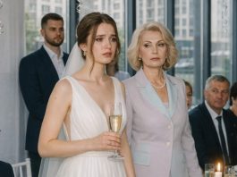 Otišla sam u toalet na dan svog venčanja, a kad sam se vraćala na svoje mesto, konobar me iznenada uhvatio za ruku i rekao: „Ne pij iz svog čaše, tvoja svekrva je nešto ubacila unutra“ 😳