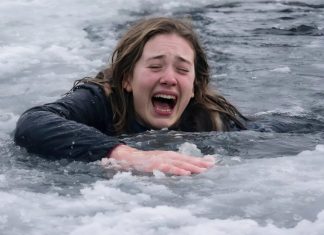 Muž i njegovi rođaci su me namerno gurnuli u ledeno jezero, misleći da je to „smešna šala“, iako sam ih nekoliko puta molila da to ne rade.