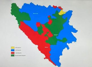 Usred Zagreba pukla politička bomba: Hrvati pokazali mapu – “uzeli” deo BiH i zapalili region, Bošnjaci besni (Foto)
