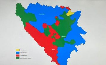 Usred Zagreba pukla politička bomba: Hrvati pokazali mapu – “uzeli” deo BiH i zapalili region, Bošnjaci besni (Foto)