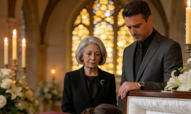 Na sprovodu moje kćeri, ljubavnica njezina muža nagnula se prema meni i šapnula: „Pobijedila sam“… Sve dok odvjetnik nije istupio naprijed i pročitao oporuku😕