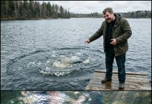 Moj muž je gurnuo moj kolica u jezero: “Idi, smetnjo! Sada je sve moje!” Ali, dok sam išla prema dnu, iznenada su mi noge oživjele. Počela sam plivati prema površini vode i NISAM VJEROVALA svojim očima kad sam vidjela… 😲😲😲