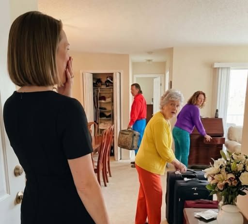 Nakon sahrane mog muža, vratila sam se kući, a crna haljina još mi se lepila za kožu. Otvorila sam vrata… i zatekla svekrvu i još osam članova porodice kako pakuju kofere, kao da su u hotelu.