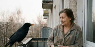 Žena je svakog dana šest godina hranila istog vranu na svom balkonu: ali jednog dana ptica jednostavno nije došla, a ubrzo je žena saznala strašnu istinu 😢😲
