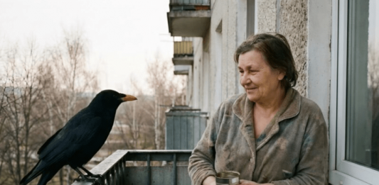 Žena je svakog dana šest godina hranila istog vranu na svom balkonu: ali jednog dana ptica jednostavno nije došla, a ubrzo je žena saznala strašnu istinu 😢😲