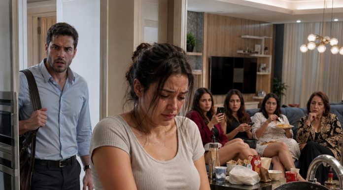 🚨 VRATIO SE U 22H I ZATEKAO TRUDNU SUPRUGU KAKO SAMA PERE SUĐE DOK SE OBITELJ SMIJE U DNEVNOJ… A KAD JE SAZNAO DA SU JOJ BACILI LIJEKOVE, REKAO JE: „OVOME JE KRAJ“ 😳💔