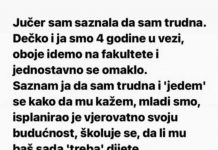 Ostala je trudna I rešila je da kaže dečku. Ali ono što joj je rekao nakon toga će pamtiti dok je živa! Ostala je trudna I rešila je da kaže dečku. Ali ono što joj je rekao nakon toga će pamtiti dok je živa! - featured image