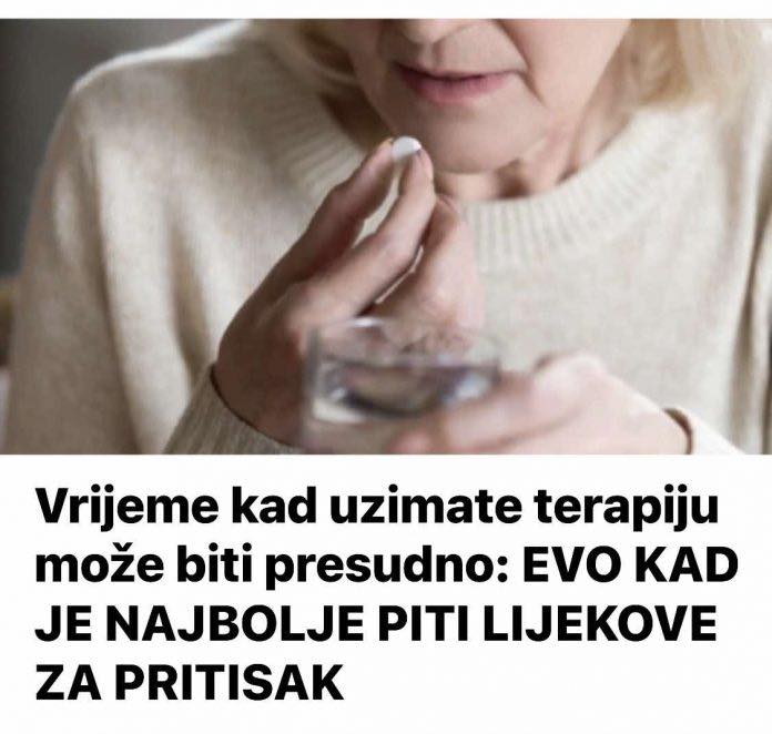 VRlJEME KADA UZlMATE TERAPlJU M0ŽE BlTl PRESUDN0: EV0 KAD JE NAJB0LJE PITI LIJEKOVE ZA PRITISAK - featured image VRlJEME KADA UZlMATE TERAPlJU M0ŽE BlTl PRESUDN0: EV0 KAD JE NAJB0LJE PITI LIJEKOVE ZA PRITISAK - featured image
