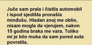 Čistila automobil i ispod sedišta pronašla minđušu ali pravi ŠOK je tek USLEDIO! Čistila automobil i ispod sedišta pronašla minđušu ali pravi ŠOK je tek USLEDIO! - featured image