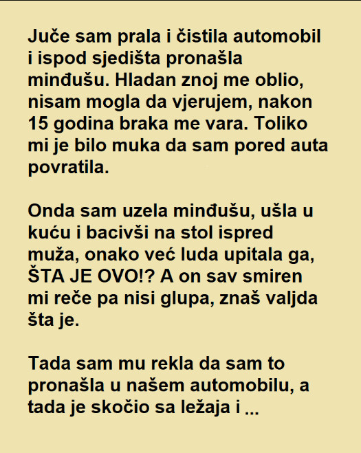 Čistila automobil i ispod sedišta pronašla minđušu ali pravi ŠOK je tek USLEDIO! - featured image