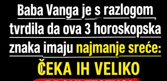 Tumačenja Babe Vange o sudbini horoskopskih znakova: Zašto je vjerovala da neki ljudi kroz život prolaze više izazova Tumačenja Babe Vange o sudbini horoskopskih znakova: Zašto je vjerovala da neki ljudi kroz život prolaze više izazova - featured image