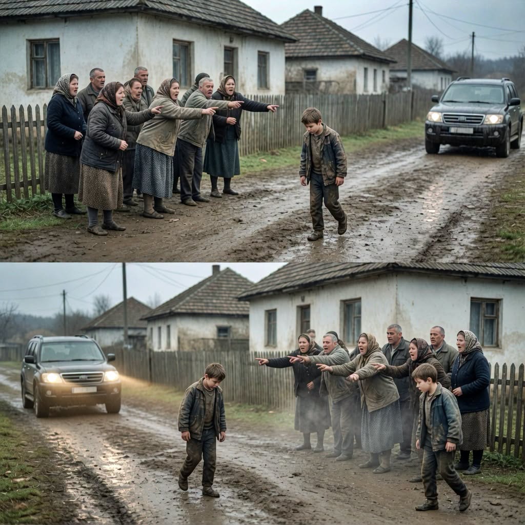 Cijelo selo je tjeralo siroče sa svojih pragova. Sve dok se ispred njegove kolibe nije zaustavio ovaj crni džip… 😲😲😲 - featured image Cijelo selo je tjeralo siroče sa svojih pragova. Sve dok se ispred njegove kolibe nije zaustavio ovaj crni džip… 😲😲😲 - featured image