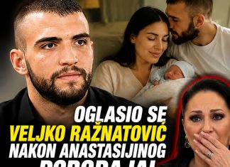 OGLASIO SE VELJKO RAŽNATOVIĆ NAKON ANASTASIJINOG POROĐAJA! DONEO JE ODLUKU KOJU NIKO NIJE OČEKIVAO!!CECA VAN SEBE NE VJERUJE DA SE OVO DEŠAVA!!!! OGLASIO SE VELJKO RAŽNATOVIĆ NAKON ANASTASIJINOG POROĐAJA! DONEO JE ODLUKU KOJU NIKO NIJE OČEKIVAO!!CECA VAN SEBE NE VJERUJE DA SE OVO DEŠAVA!!!! - featured image
