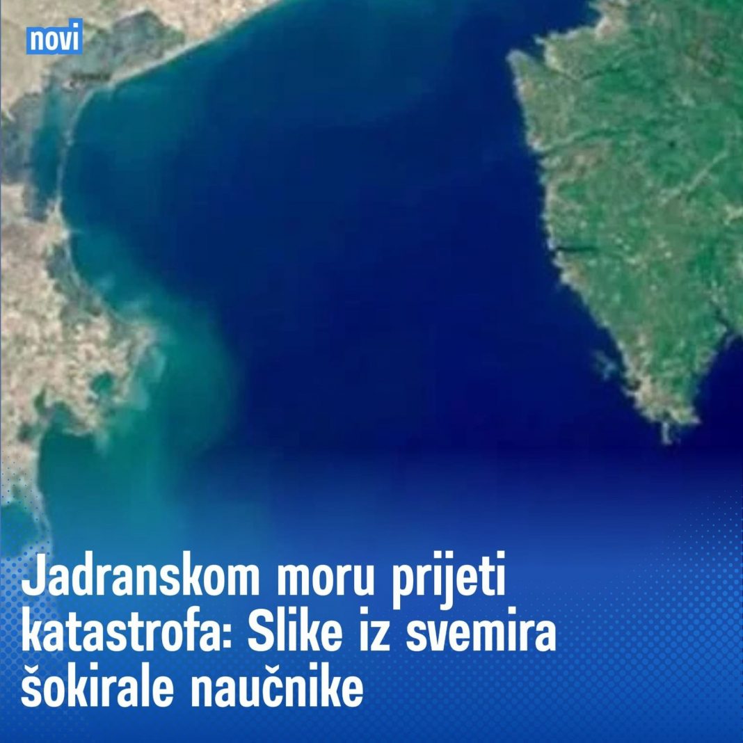 Zabrinjavajuće promjene u Jadranskom moru: Satelitske slike izazvale reakcije naučnika - featured image Zabrinjavajuće promjene u Jadranskom moru: Satelitske slike izazvale reakcije naučnika - featured image