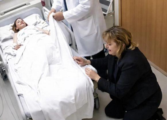 U tri sata ujutro moja me kći nazvala i u suzama molila da odmah dođem k njoj, ali dok sam stigla u bolnicu, liječnik je već prekrivao njezino tijelo plahtom i tiho mi izrazio sućut 😨 - featured image U tri sata ujutro moja me kći nazvala i u suzama molila da odmah dođem k njoj, ali dok sam stigla u bolnicu, liječnik je već prekrivao njezino tijelo plahtom i tiho mi izrazio sućut 😨 - featured image
