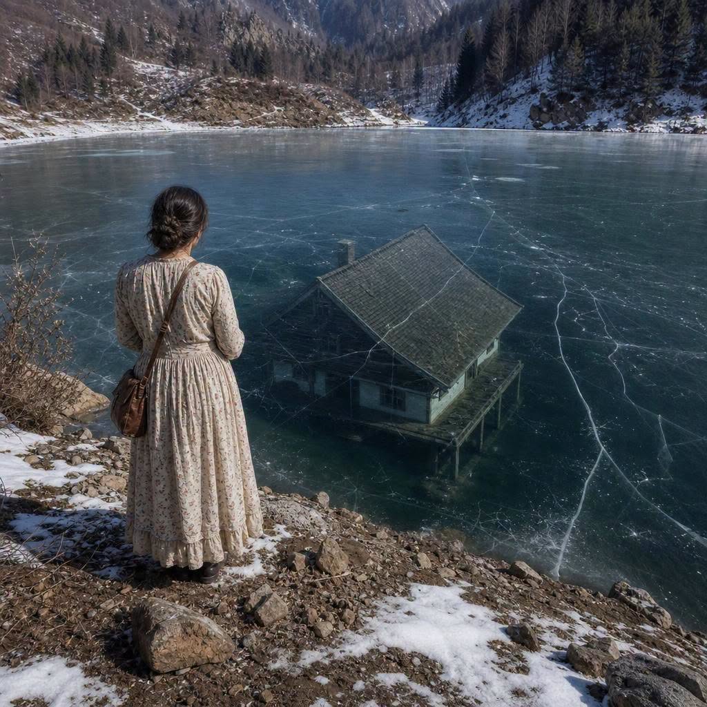 Otac joj je u nasljedstvo ostavio samo zaleđeno jezero u zaboravljenom rumunjskom selu, sve dok se ispod leda nije pojavila koliba o kojoj nitko nije želio priznati da išta zna… - featured image