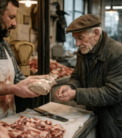 Svake sedmice starac je dolazio kod mesara i uvijek kupovao istu količinu kostiju „za psa“. - featured image Svake sedmice starac je dolazio kod mesara i uvijek kupovao istu količinu kostiju „za psa“. - featured image