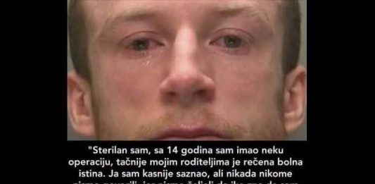 “Sa 14 godina sam imao neku operaciju