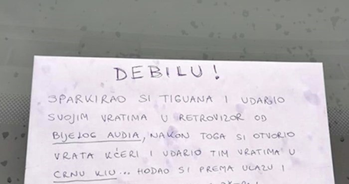 Poruka na zagrebačkom Črnomercu postala je mali podsjetnik na veliku saobraćajnu nepažnju - featured image Poruka na zagrebačkom Črnomercu postala je mali podsjetnik na veliku saobraćajnu nepažnju - featured image