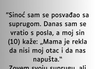 “Sinoć sam se posvađao sa suprugom….” “Sinoć sam se posvađao sa suprugom….” - featured image